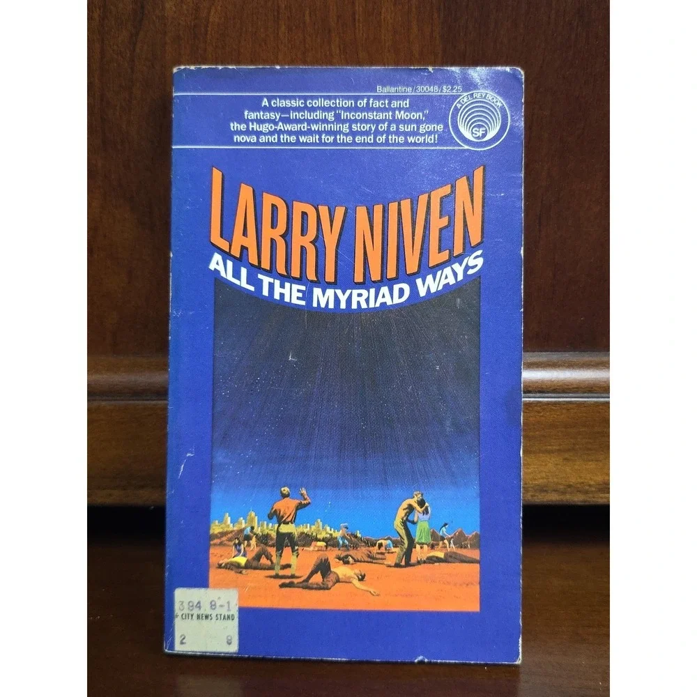 LARRY NIVEN All the Myriad Ways1985 Vintage Paperback Science Fiction Collection
